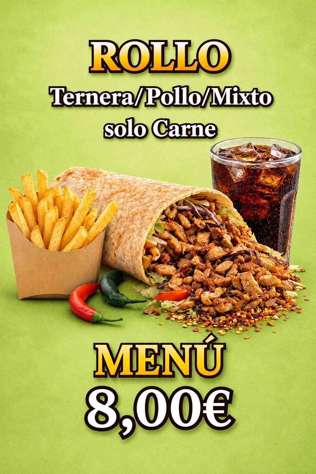 Rollo de Falafel